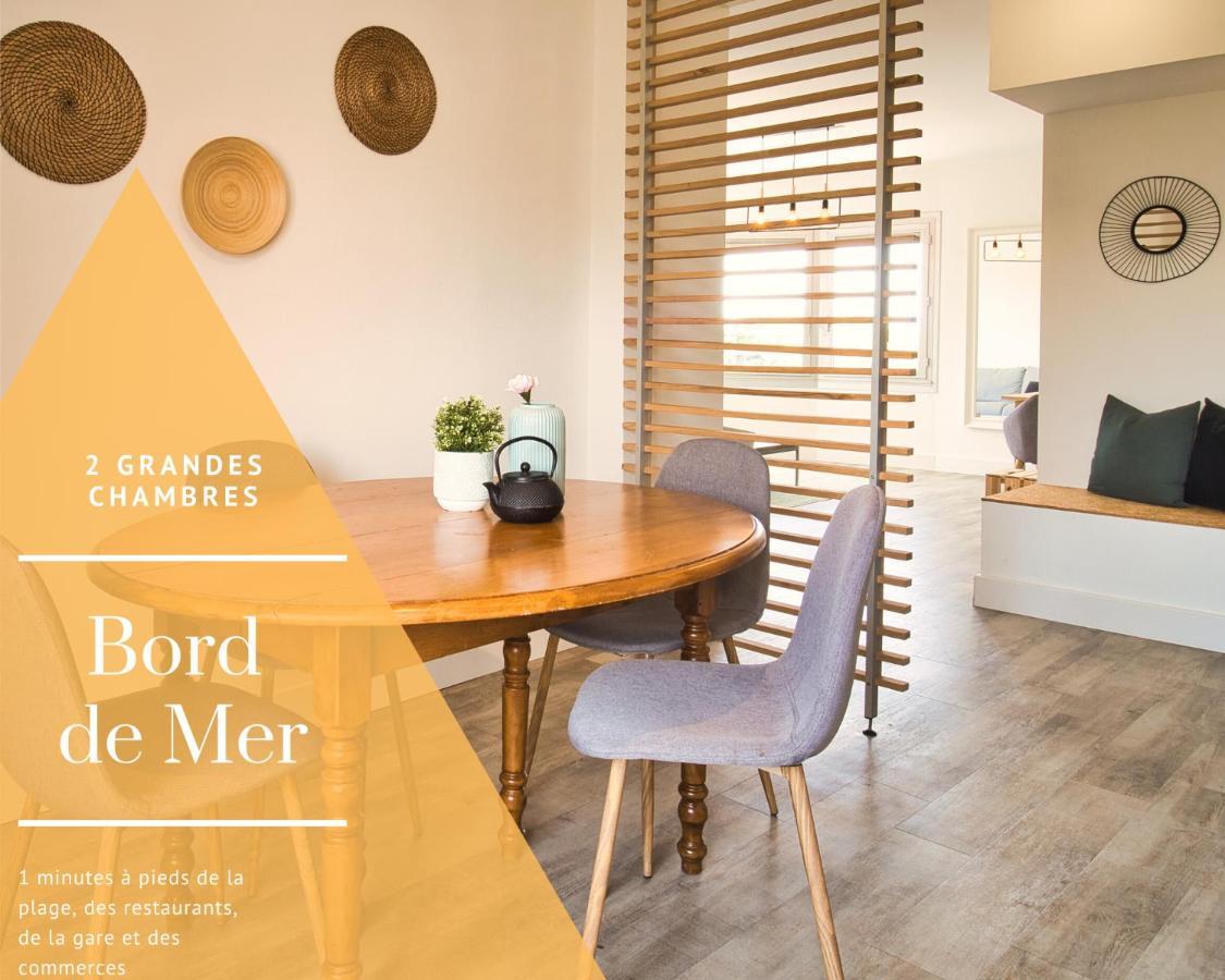 Plage A 200 Metres. Vue Mer Et Esterel ! Renove Apartment Saint-Raphael  Ngoại thất bức ảnh